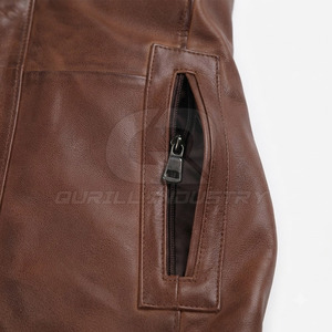 Manteau pour homme de qualité supérieure avec design respirant en cuir de vache pour la chaleur hivernale, doux et durable, look moderne élégant - Product Image 6