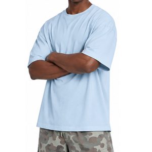 Camiseta Extra Grande Personalizada, Transpirable, de Algodón, a la Moda, Marca Privada, Fabricante de Ropa al por Mayor, OEM, ODM - Product Image 6