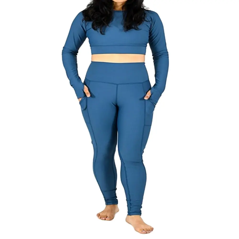 Vêtements de fitness vêtements de yoga ensemble soutien-gorge et leggings de yoga de sport vierges avec logo personnalisé ensembles de fitness pour femmes