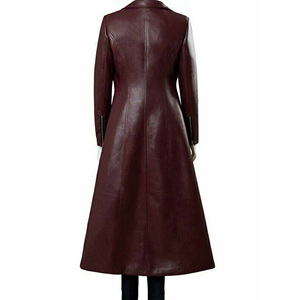 For Wear Women's <b>Winter</b> <b>Leather</b> <b>Jacket</b>-Customizable Adult Size Waterproof & Breathable Canvas Shell Cow Skin <b>Leather</b> Detail - Product Image 3