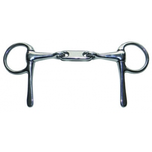 Bocado de Brida Francés de Acero Inoxidable de Primera Calidad para Caballos, Duradero, Reutilizable, con Boca Lisa, Tipo Media Cuchara, para Uso Veterinario - Product Image 4