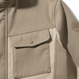 Rugged Outdoor Hunting <b>Jacket</b> Anti UV Protection Quick Drying Synthetic Fiber for Tropical and Temperate Forest Zones - Product Image 5