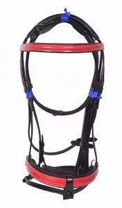 Brida de Cuero Genuino Premium para Caballo, Tipo Western, Equipo Ecuestre para Carreras, Color y Logotipo Personalizables, Excelente Calidad - Product Image 4