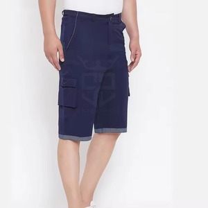 Shorts cargo pour hommes fabriqués au Pakistan, prix bas, contraste de couleurs, haute qualité, confortables. - Product Image 4