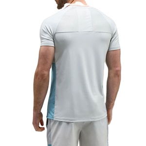 Diseño de Panel Personalizado, Spandex/Algodón, Manga Corta, Elástico, Cuello Redondo, Deportivo, Transpirable, Ecológico, Ropa Deportiva para Gimnasio, Venta al Por Mayor - Product Image 2