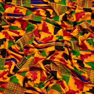 Tela africana estampada en cera, tela de algodón, tela Ankara, tela con estampado personalizado para vestidos, prendas de vestir, suministro al por mayor para exportación. - Product Image 6