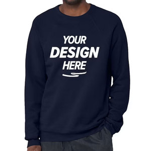 Heavyweight Thick Cotton Blended Pullover Long Sleeve Fashion <b>Jumper</b> Winter Fleece Crewneck Sweatshirt Men Thick <b>Warm</b> Sweatshirt - Product Image 4