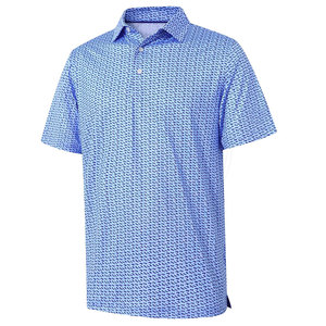 Polo de golf pour jeunes Advanced Air Flow Comfort, fabriqué avec un tissu extensible et lisse, adapté à la pratique du golf - Product Image 2