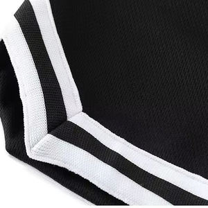 Pantalones Cortos Ajustables con Cordón en Gris, Personalizables con Logotipo Bordado o Impreso - Product Image 4