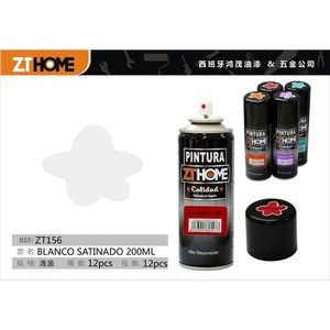 BLANCO Satinado 200ML Single Color <b>Acrylic</b> Paint High Visibility Product in Small Convenient Size - Product Image 3