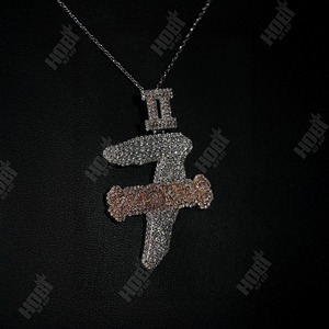 Moissanite Luxury Party <b>Pendant</b> Necklace 925 Sterling <b>Silver</b> Iced Hip Hop Customized for Women Men's - Product Image 6