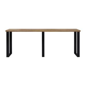 Mesa Consola Rectangular Grande y Moderna para Pasillo, con Líneas Simples y Elegantes, Estructura de Hierro Resistente, para Decoración del Hogar y Sala de Estar - Product Image 3