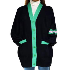 Crea tu Propio Cárdigan de Punto con Cuello en V de Alta Calidad Personalizado con el Logotipo de tu Hermandad/Fraternidad/Escuela/Universidad - Product Image 3