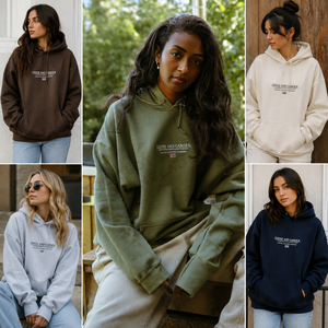 Sudadera con Capucha para Mujer, Mezcla de Algodón, Color Sólido, Estampado de Letras en la Parte Delantera, Transpirable, Informal, Sudadera con Capucha para Invierno, Lote de Sudaderas con Capucha - Product Image 6