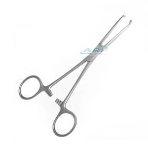 Pinzas para Tejidos Allis Reutilizables, Instrumento Quirúrgico de Acero Inoxidable, Autoclavable, Herramienta de Calidad Clínica, Pinzas para Tejidos Allis - Product Image 2