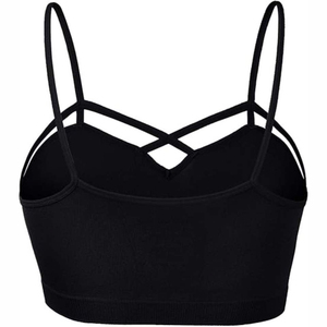 Womens Athletic Seamless Sports <b>Bra</b> Comfortable <b>Stretch</b> Fabric Support Activewear For Running Fitness Gym Training - Product Image 4