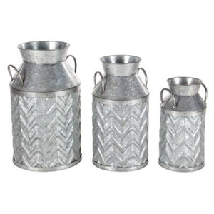 Porte-fleurs élégant vintage en fer galvanisé, style rustique, en forme de bidon à lait, pour la décoration de la maison et du jardin, à prix bas - Product Image 6