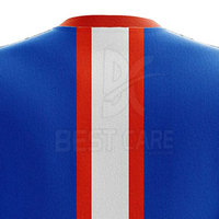 Créez votre propre maillot de foot en gros, 100% polyester, dernier style, meilleur matériau, idéal pour la vente en ligne.