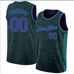 Custom Basketball <b>Jersey</b> Unisex Round Neck Sleeveless Breathable Mesh Color Block Team Uniform - Product Image 6
