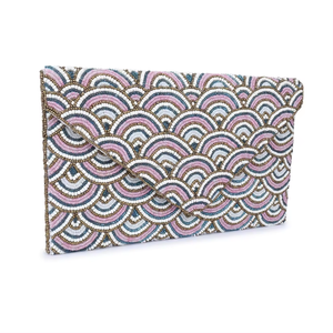 Nueva llegada diseñador hecho a mano con cuentas mujeres embragues monederos bolsos coloridos bolsos bandolera moda personalizada al por mayor - Product Image 4