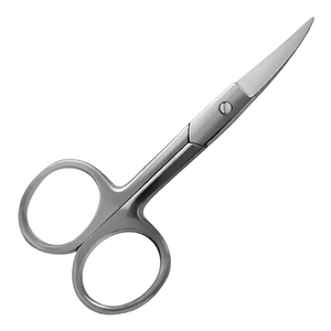 Ciseaux à cuticules professionnels fabriqués en acier inoxydable, lame droite, ciseaux à cuticules pour ongles - Product Image 1
