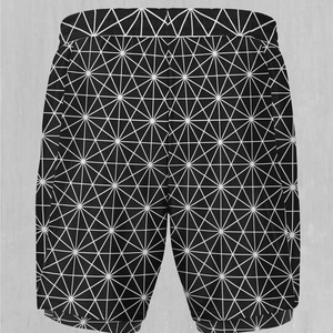 Shorts en coton respirant à séchage rapide, taille haute, sublimation, cordon de serrage, dernier design, décontracté, tissé - Product Image 4