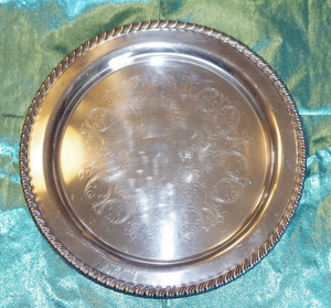 Aluminium Serving Plate Suitable For <b>Festive</b> Dining Religious Classic Aluminum Serving Plate <b>Top</b> Price - Product Image 6