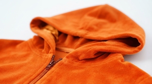 Women's Full <b>Zip</b> <b>Hooded</b> Sweatshirt with Relaxed Fit Pants Casual Two Piece Set - Product Image 4