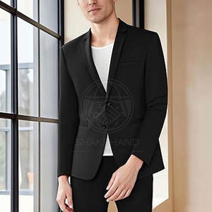 Costume homme moderne, coupe ajustée, tissu respirant, pour le travail et les occasions formelles - Product Image 3