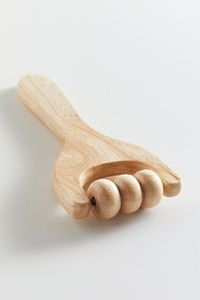 Natural Wooden <b>Engraved</b> Body Massager Roller <b>Tool</b> for Deep Tissue Muscle Relaxation - Product Image 5