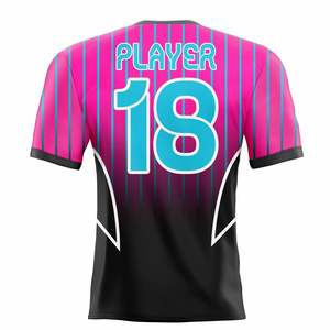 Camisetas de Fútbol Sublimadas Hechas a Medida, Camisetas de Fútbol Transpirables de Malla, Ropa Deportiva de Secado Rápido para Equipos, Fábrica Mayorista de Artículos de Fútbol - Product Image 3