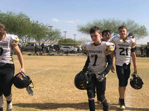 Vente en gros personnalisée de haute qualité dernière conception sublimation personnalisée OEM pour enfants maillot de football américain spandex personnalisé logo âge - Product Image 2