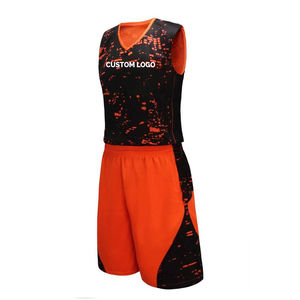 Uniforme de basket-ball réversible sur mesure, léger, design personnalisé, vêtements de sport, sublimation, maillot de basket-ball réversible - Product Image 4