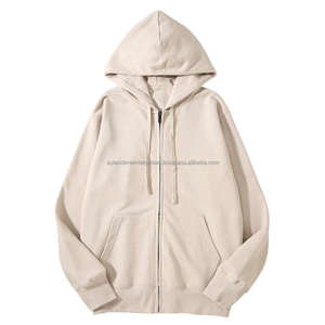 Ropa de calle de algodón pesado de calidad, ropa básica, sudadera mezclada de algodón, logotipo estampado personalizado, sudaderas con capucha de gran tamaño para hombres - Product Image 4