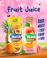 OEM ODM 320ml Pure Fruit- en Groentesapjes Wana Beverage Vietnam Gratis Ontwerp Label Sample Watermeloen Puree