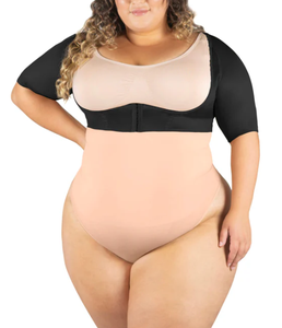 Adjustable Strap Plus Size Medium Control Hip Enhancer Slim 'n Lift <b>Thong</b> Shapewear for Women Eco-Friendly Breathable Fabric - Product Image 5