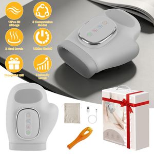 Masajeador de Manos Inalámbrico con 14 Bolsas de Aire, 3 Modos de Masaje, 5 Niveles de Intensidad y 3 Niveles de Calor para Aliviar la Artritis y el Túnel Carpiano - Product Image 1