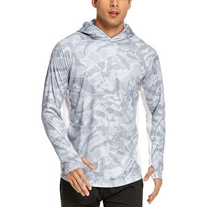 Sudadera con Capucha Tie Dye Camuflaje para Hombre, Mezcla de Algodón y Poliéster, Patrón en Espiral, Capucha con Cordón, Bolsillo Canguro - Product Image 1