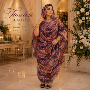 Sudanesischer Toub Kamil Blumendruck 100% Baumwoll-Voile-Stoff für Damenbekleidung Digital Bedruckter Stoff Großhandel Atmungsaktiver Toub - Product Image 4