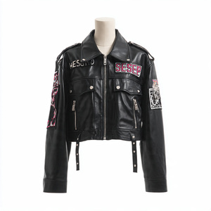แจ็คเก็ตหนังสไตล์ GENZ คุณภาพพรีเมียม ดีไซน์หรูหราและเท่มาก - Product Image 3