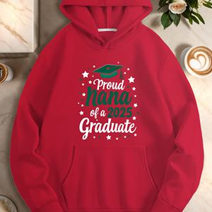 Fier Nana d'un 2025 Graduate sweats à capuche décontractés pour femmes - Product Image 4