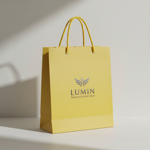 ถุงกระดาษเคลือบสีขาวแบบหรูหราเป็นมิตรกับสิ่งแวดล้อม พร้อมพิมพ์ลายตามสั่ง สำหรับของขวัญระดับไฮเอนด์ โปรโมชั่นซูเปอร์มาร์เก็ต และบรรจุภัณฑ์แบรนด์ - Product Image 6