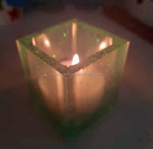 Porta candele in resina <span class=keywords><strong>con</strong></span> <span class=keywords><strong>candela</strong></span> <span class=keywords><strong>con</strong></span> ali di piume Creative per la casa - Product Image 1