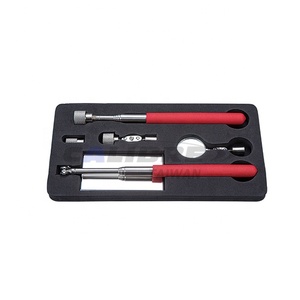TAIWAN CALIBRE 5pc Telescoping Magnetic <b>Pick</b>-<b>Up</b> & Inspection Mirror Kit with Changeable 3.5lbs and 8lbs <b>Pick</b>-<b>Up</b> Head - Product Image 1