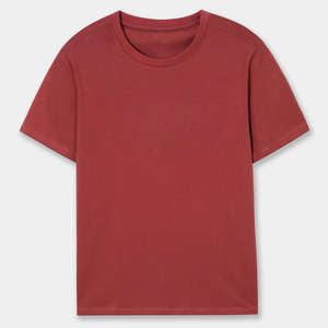 Camisetas de Jersey 100% Algodón de Manga Corta para Hombre OEM, Diseño Personalizado con Serigrafía, Corte Cuadrado con Tejido de Punto - Product Image 1