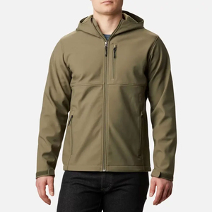 OEM <b>Men's</b> Unisex Winter <b>Jacket</b> Lightweight Tactical Style Soft Shell Durable Windproof Breathable Zipper Closure for Adults - Product Image 2