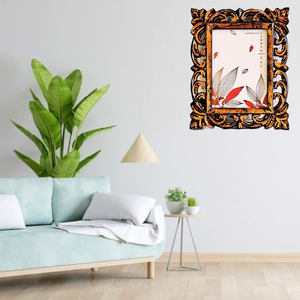 Cadre photo en bois massif de qualité supérieure, décoration de table, cadre photo en bois fait main de luxe, cadre photo en bois rustique moderne de style ferme - Product Image 4