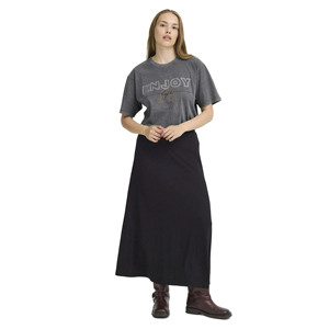 T-shirt femme d'été de haute qualité, imprimé sérigraphié avec strass, col rond, manches courtes, coton 250 g/m², délavé à l'acide vintage, pour les filles branchées - Product Image 1