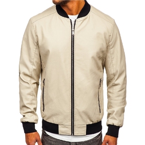 Chaqueta Bomber de Estilo Clásico para Hombre, Cómoda, Ligera, con Cierre, a la Moda, Informal, Estilo Urbano - Product Image 5