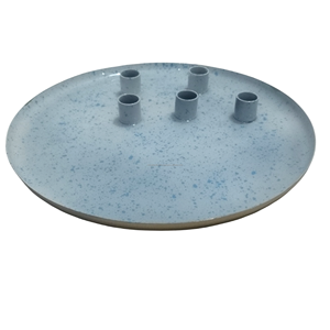 Décoratif Métal Classique Cinq Bougeoirs T-Light - Product Image 3